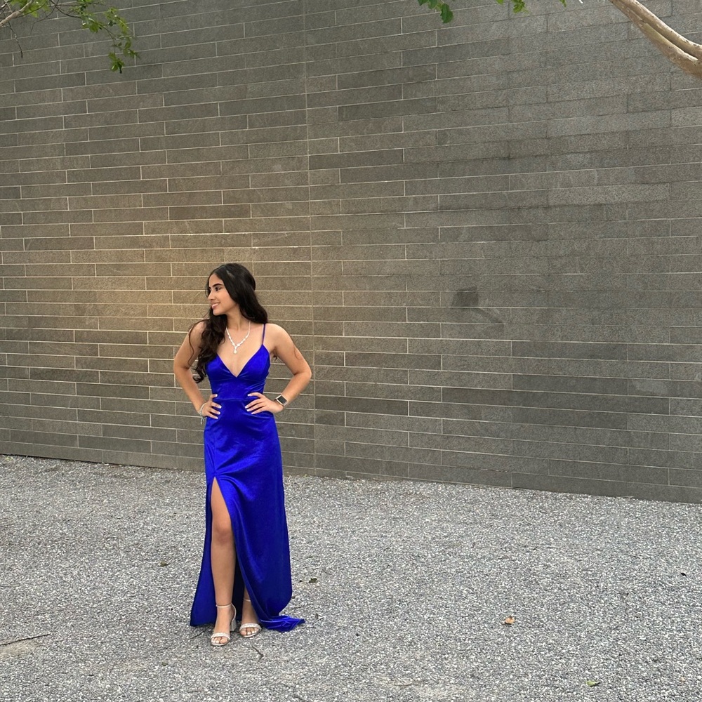 Windsor Royal Blue Maxi Dress
